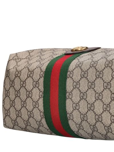 Trousse de toilette en toile The Gucci Savoy .